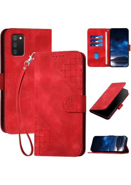 Ayrılabilir Samsung Galaxy A02S ve Kredi Kartı Yuvası Için Flip Case (Yurt Dışından)