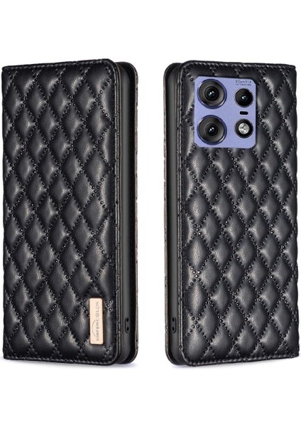 Motorola Moto Kenar 50 Pro Cüzdan Tam Koruma Manyetik Için Flip Case (Yurt Dışından)