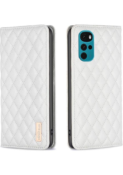 Manyi Mall Motorola Moto G22 Tam Koruma Manyetik Kapatma Cüzdan Için Flip Case (Yurt Dışından)