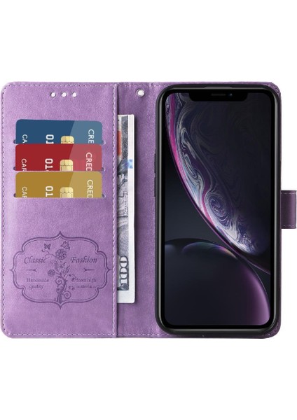 IPhone Xr Çiçek Deri Flip Kart Yuvaları Için Flip Case (Yurt Dışından) indirimleri
