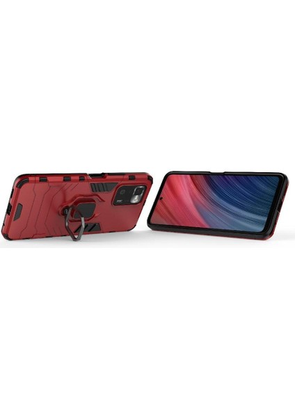 Halka Araba Montaj Kickstand Durumda Xiaomi Poco X3 Gt Kickstand Askeri (Yurt Dışından)