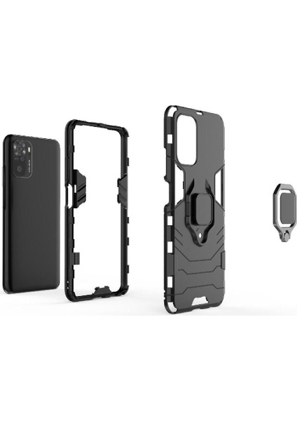Halka Araba Montaj Kickstand Durumda Xiaomi Redmi Not 10 4g Kickstand Metal (Yurt Dışından) indirimleri