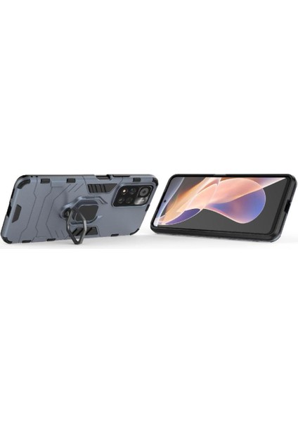 Halka Araba Montaj Kickstand Durumda Xiaomi Redmi Için Not 11 Pro Artı 5g Sınıf (Yurt Dışından)