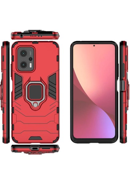 Halka Araba Montaj Kickstand Durumda Xiaomi Poco X4 Gt Askeri Sınıf Metal (Yurt Dışından)