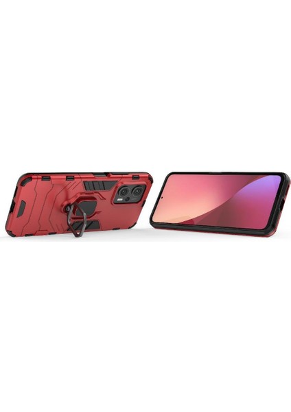 Halka Araba Montaj Kickstand Durumda Xiaomi Poco X4 Gt Askeri Sınıf Metal (Yurt Dışından)