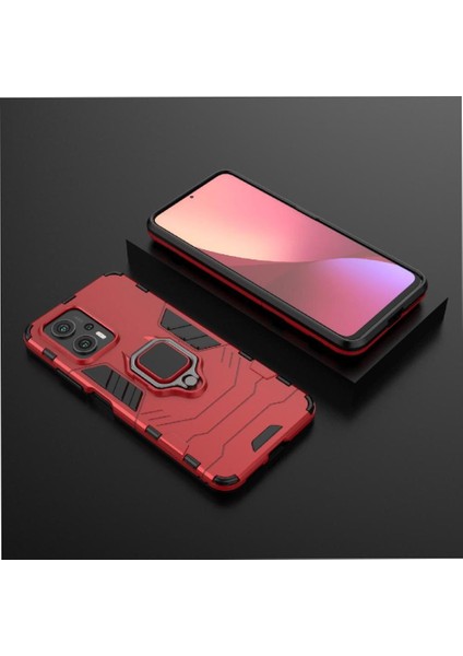 Halka Araba Montaj Kickstand Durumda Xiaomi Poco X4 Gt Askeri Sınıf Metal (Yurt Dışından)