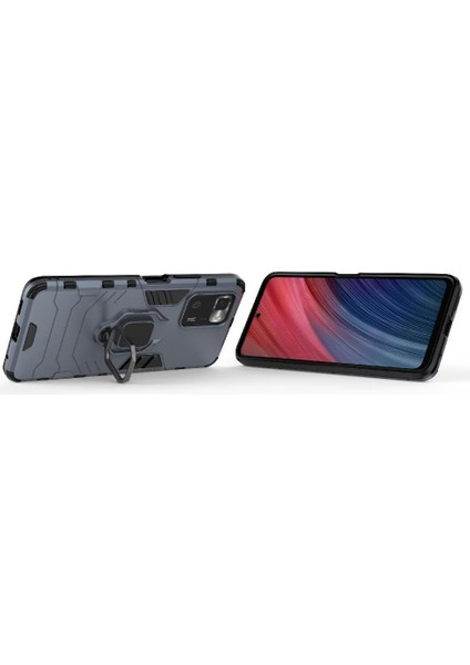 Halka Araba Montaj Kickstand Durumda Xiaomi Poco X3 Gt Kickstand Askeri (Yurt Dışından)
