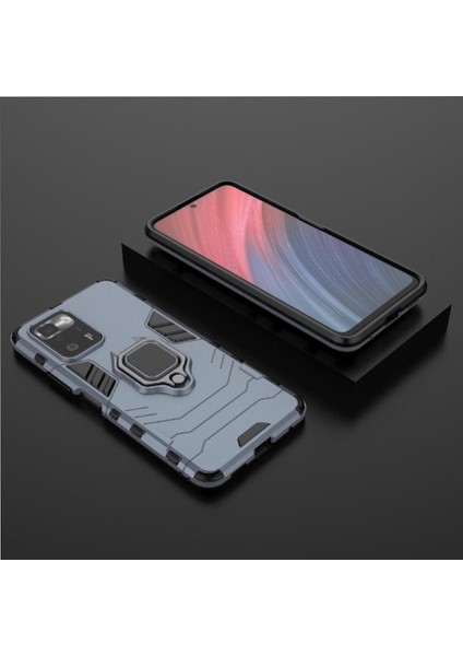 Halka Araba Montaj Kickstand Durumda Xiaomi Poco X3 Gt Kickstand Askeri (Yurt Dışından)