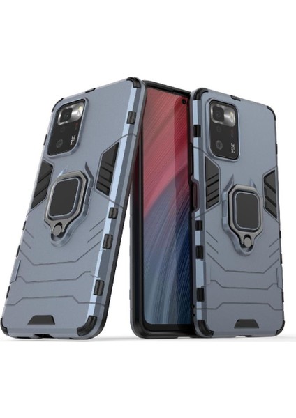 Halka Araba Montaj Kickstand Durumda Xiaomi Poco X3 Gt Kickstand Askeri (Yurt Dışından)