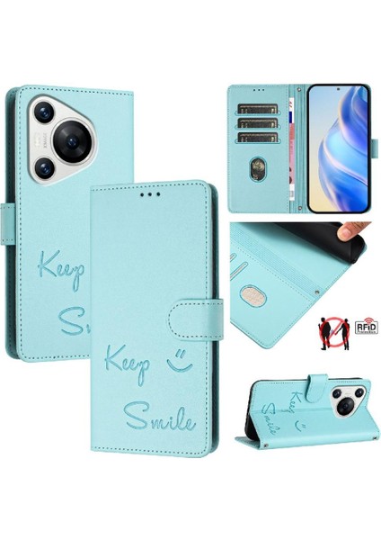 Huawei Pura 70 Için Kılıf Kart Tutucu Cüzdan Rfıd Engelleme Kapak Kapak Pu (Yurt Dışından) indirimleri