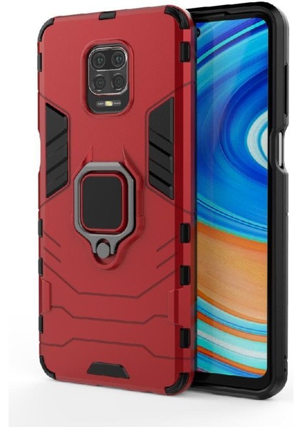 Halka Araba Montaj Kickstand Durumda Xiaomi Redmi Not 9 Için Pro Max Darbeye (Yurt Dışından)