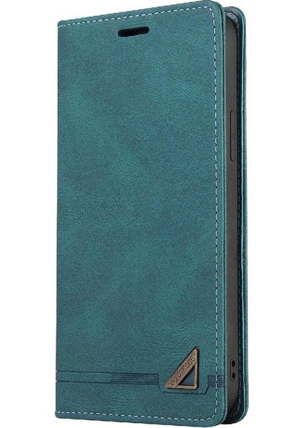 IPhone 16 Için Kılıf Premium Deri Premium Deri Kickstand Iki Kart (Yurt Dışından)