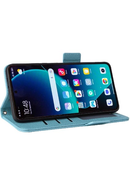 Xiaomi 14T Manyetik Pu Deri Yan Toka Cüzdan Kart Yuvaları Için Flip Case (Yurt Dışından) fiyatları