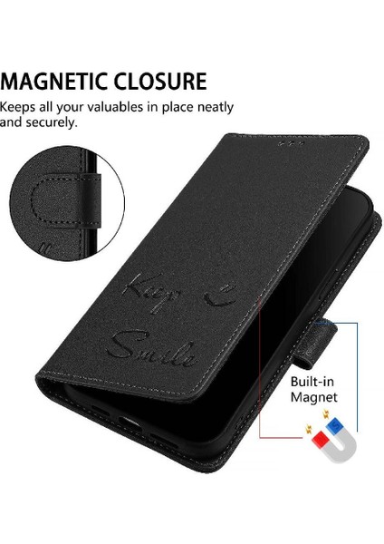 Tecno Camon 20 Pro 5g Pu Deri Kart Tutucu Cüzdan Rfıd Engelleme Için Kılıf (Yurt Dışından)