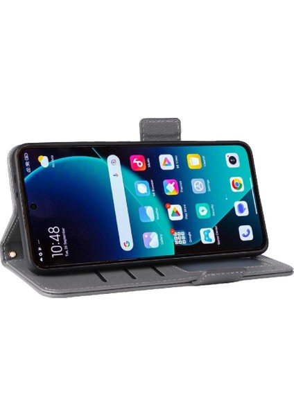 Xiaomi 14T Manyetik Pu Deri Yan Toka Cüzdan Kart Yuvaları Için Flip Case (Yurt Dışından) fiyatları