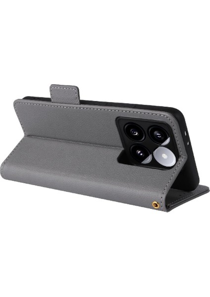 Xiaomi 14T Manyetik Pu Deri Yan Toka Cüzdan Kart Yuvaları Için Flip Case (Yurt Dışından) fırsatları