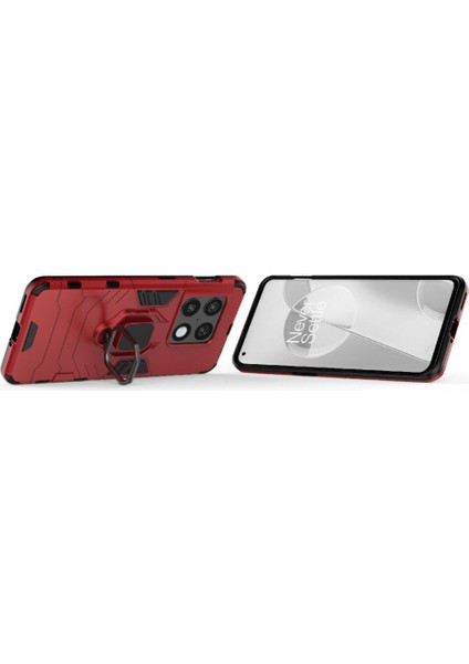 Oneplus 10 Pro Metal Halka Tutucu Sınıf Için Halka Araba Montaj Kickstand Durumda (Yurt Dışından)