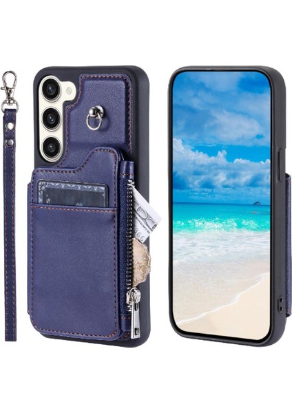 Samsung Galaxy S23 Flip Folio Kılıf Için Cüzdan Durumda Kickstand Rfıd Engelleme (Yurt Dışından) modelleri