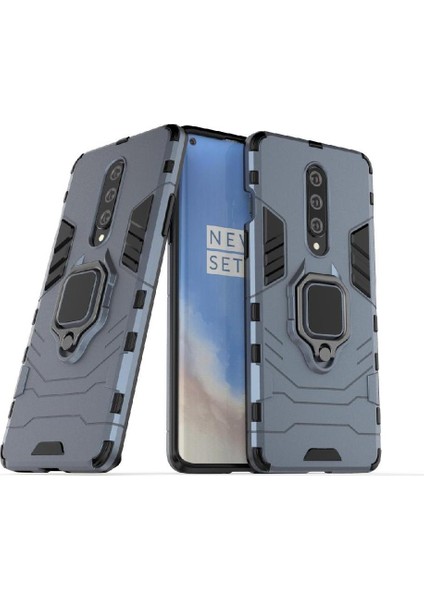 Oneplus 8 Askeri Sınıf Koruma Halkası Için Halka Araba Montaj Kickstand Durumda (Yurt Dışından)