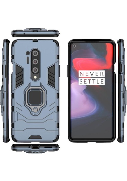 Oneplus 8 Pro Darbeye Dayanıklı Askeri Sınıf Için Halka Araba Dağı Kickstand Kılıf (Yurt Dışından)