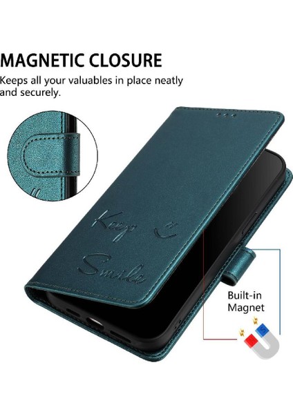 Tecno Pop 5c Flıp Kapak Kart Tutucu Cüzdan Pu Deri Rfıd Için Kılıf (Yurt Dışından)
