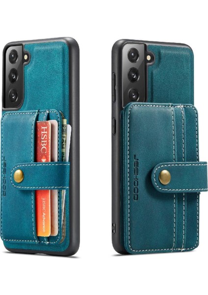 Samsung Galaxy S22 Manyetik Cüzdan Kablosuz Şarj Rfıd Için Kılıf (Yurt Dışından) modelleri