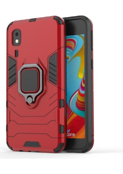 Halka Araba Dağı Kickstand Kılıf Samsung Galaxy A2 Çekirdek Metal Halka Tutucu (Yurt Dışından) fiyatları