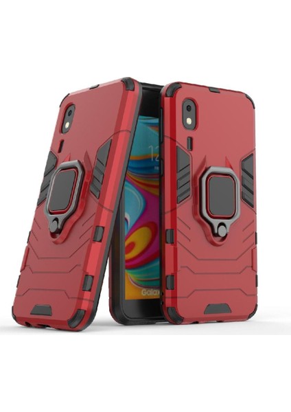 Halka Araba Dağı Kickstand Kılıf Samsung Galaxy A2 Çekirdek Metal Halka Tutucu (Yurt Dışından) indirimleri