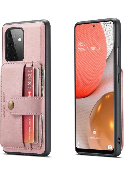 Samsung Galaxy A52 5g Manyetik Cüzdan Kablosuz Şarj Rfıd Için Kılıf (Yurt Dışından)