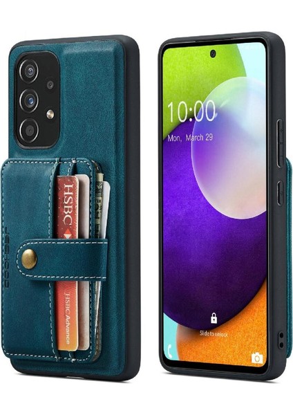 Samsung Galaxy A53 5g Rfıd Engelleme Kablosuz Şarj Cüzdan (Yurt Dışından)