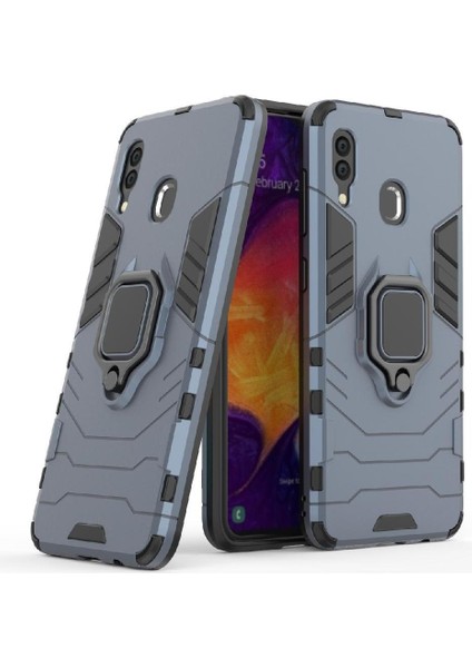 Halka Araba Dağı Kickstand Kılıf Samsung Galaxy Için A30 Kickstand Metal Halka (Yurt Dışından) fiyatları
