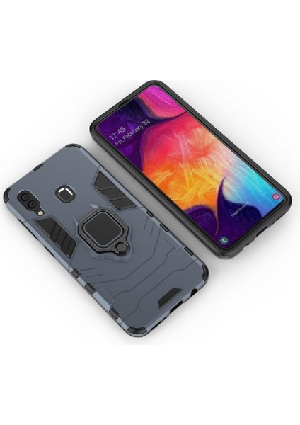 Halka Araba Dağı Kickstand Kılıf Samsung Galaxy Için A30 Kickstand Metal Halka (Yurt Dışından) fırsatları