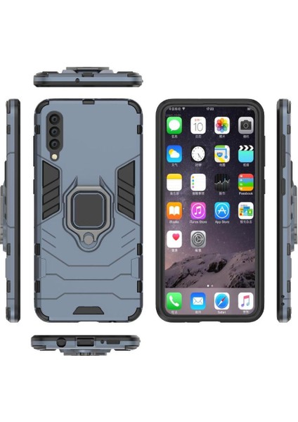 Halka Araba Dağı Kickstand Kılıf Samsung Galaxy A50S Darbeye Kickstand (Yurt Dışından)