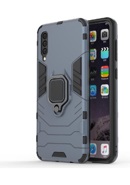 Halka Araba Dağı Kickstand Kılıf Samsung Galaxy A50S Darbeye Kickstand (Yurt Dışından)