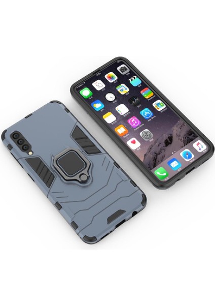 Halka Araba Dağı Kickstand Kılıf Samsung Galaxy A50S Darbeye Kickstand (Yurt Dışından)