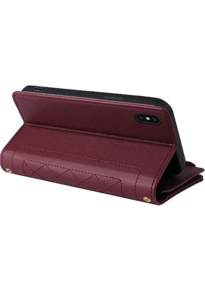 IPhone Xs Max Kart Yuvaları Için Flip Case Cüzdan Kayış Darbeye (Yurt Dışından) fırsatları