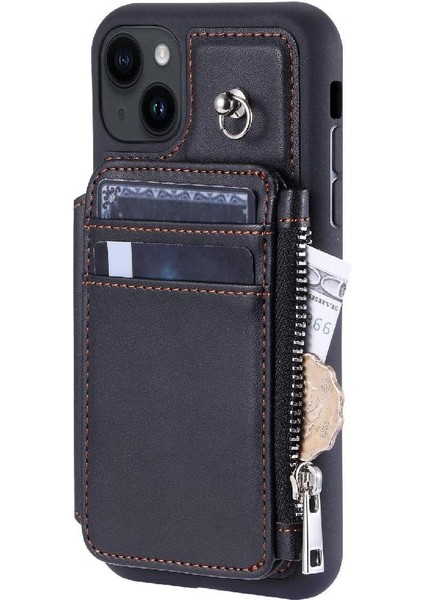 IPhone 13 Için Cüzdan Durumda Rfıd Engelleme Kickstand Flip Folio Kılıf 3 Büyük (Yurt Dışından) indirimleri