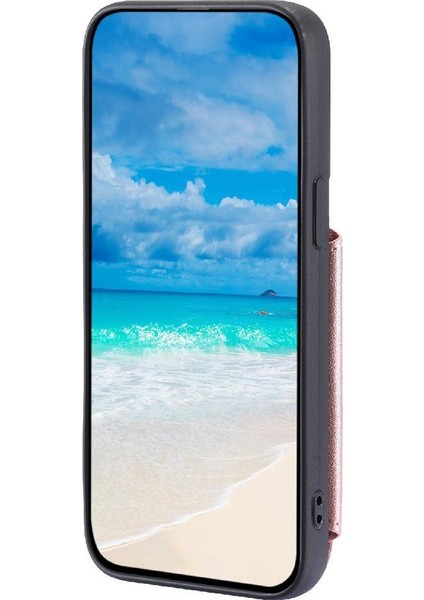 IPhone 15 Için Cüzdan Durumda Artı Rfıd Engelleme Flip Folio Kılıf 3 Büyük Kart (Yurt Dışından)