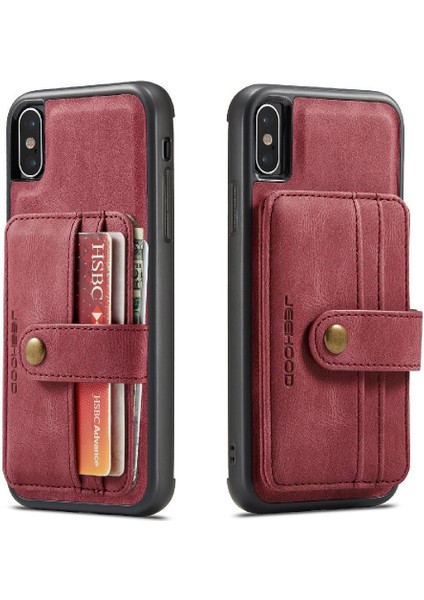 IPhone Xr Rfıd Engelleme Cüzdan Kablosuz Şarj Manyetik (Yurt Dışından)