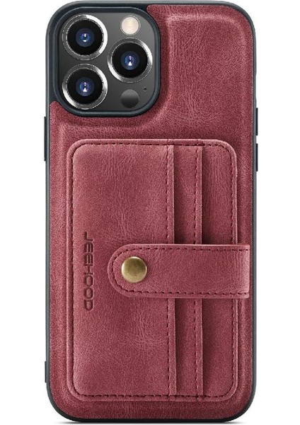 IPhone 14 Pro Max Rfıd Engelleme Manyetik Kablosuz Şarj Için Kılıf (Yurt Dışından)