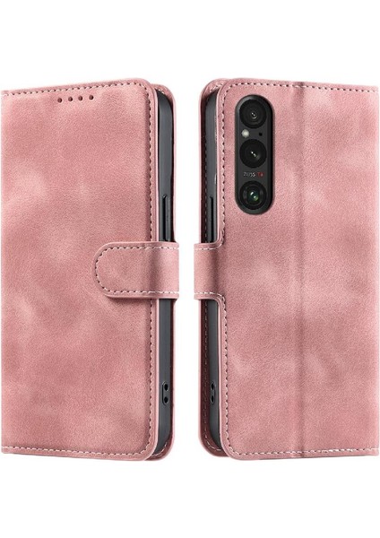 Sony Xperia 1 Vı Bilek Kayışı Cüzdan Kart Yuvaları Için Flip Case Kickstand Pu (Yurt Dışından) indirimleri