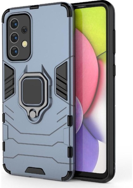 Halka Araba Dağı Kickstand Kılıf Samsung Galaxy A33 5g Metal Halka Tutucu (Yurt Dışından) modelleri
