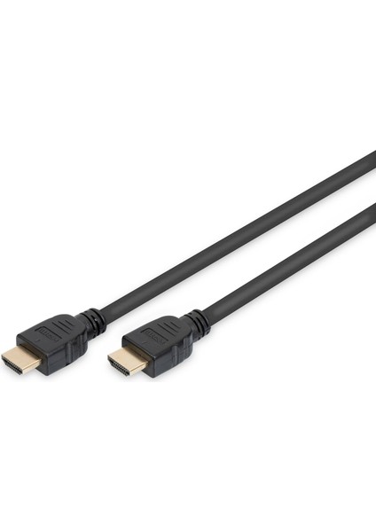 Dıgıtus AK-330124-010-S 1m HDMI (2.1) Uh Speed 8k Kablo, Siyah
