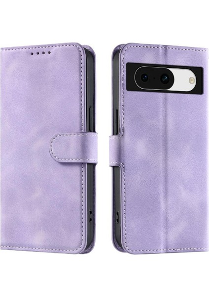 Google Piksel 8A Manyetik Pu Deri Kickstand Cüzdan Kartı Için Flip Case (Yurt Dışından)