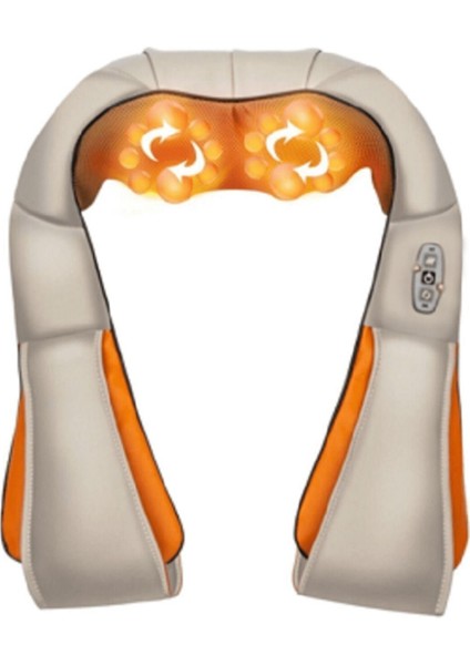 Ovmalı Isıtmalı Boyun Bel Omuz Sırt Masaj Aleti Cihazı ve Masaj Aleti