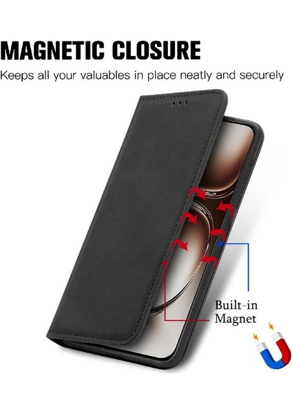 Oneplus Nord 4 Için Flip Case Darbeye Cüzdan Basit Iş Deri (Yurt Dışından) modelleri