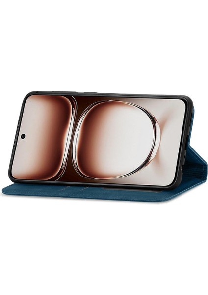 Oppo A3 Pro Cüzdan Deri Kılıf Için Flip Case Basit Iş Darbeye (Yurt Dışından)