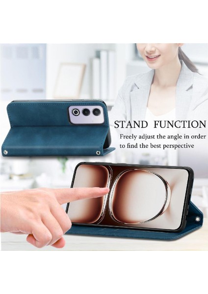 Oppo A3 Pro Cüzdan Deri Kılıf Için Flip Case Basit Iş Darbeye (Yurt Dışından)