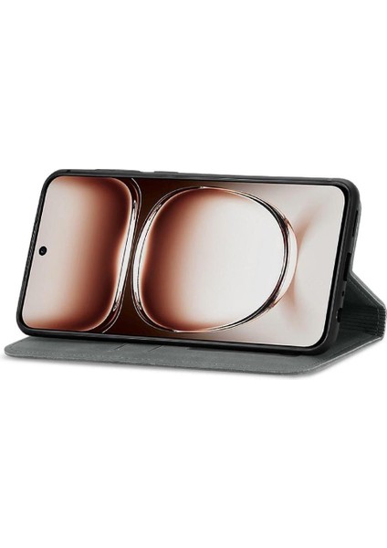 Oppo A3 Pro Cüzdan Deri Kılıf Için Flip Case Basit Iş Darbeye (Yurt Dışından)