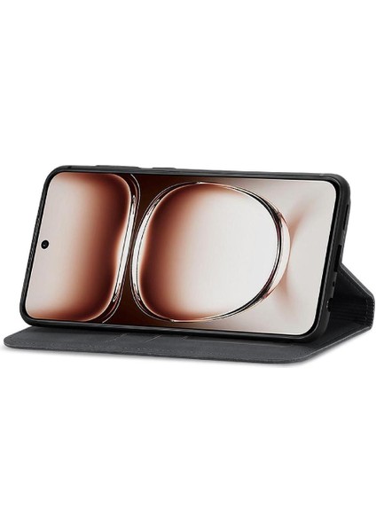 Oppo A3 Pro Cüzdan Deri Kılıf Için Flip Case Basit Iş Darbeye (Yurt Dışından)